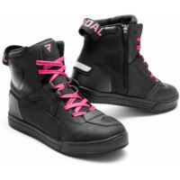 Dámske motorkárske topánky Rebelhorn Vandal II Black/Pink