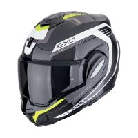 Flipová prilba SCORPION Exo-Tech Evo Carbon COSY Black / Fluo Yellow