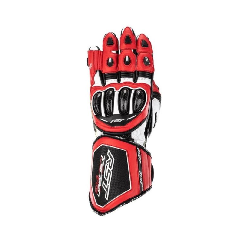 Kožené rukavice RST 2666 Tractech Evo 4 CE Red