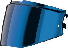 Modré iridiové plexi pro helmu LS2 FF910