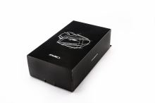 Pádové protektory rámu PUIG R12 9654N černý s šedou gumou